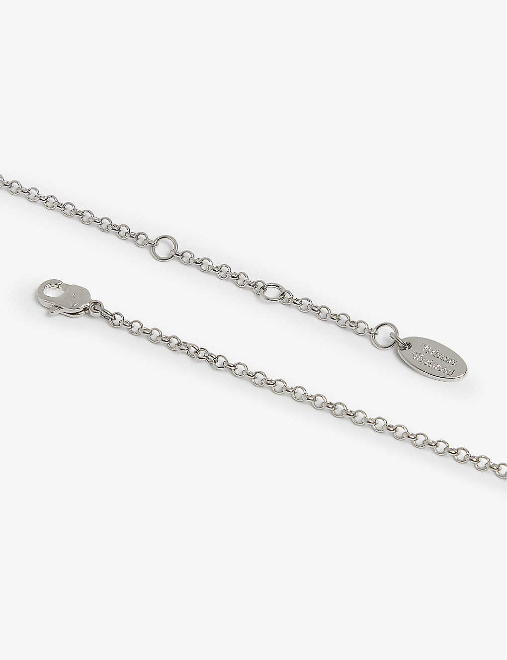 DÂY VIVIENNE WESTWOOD JEWELLERY Brass and cubic zirconia pendant necklace