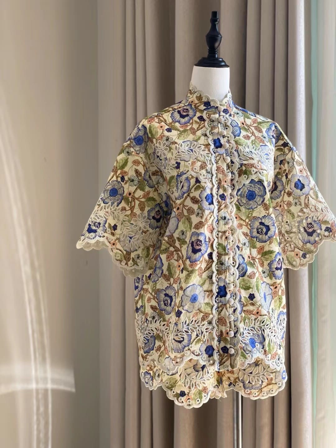 ÁO ZIMMERMANN Flower Vintage Dress High Classy