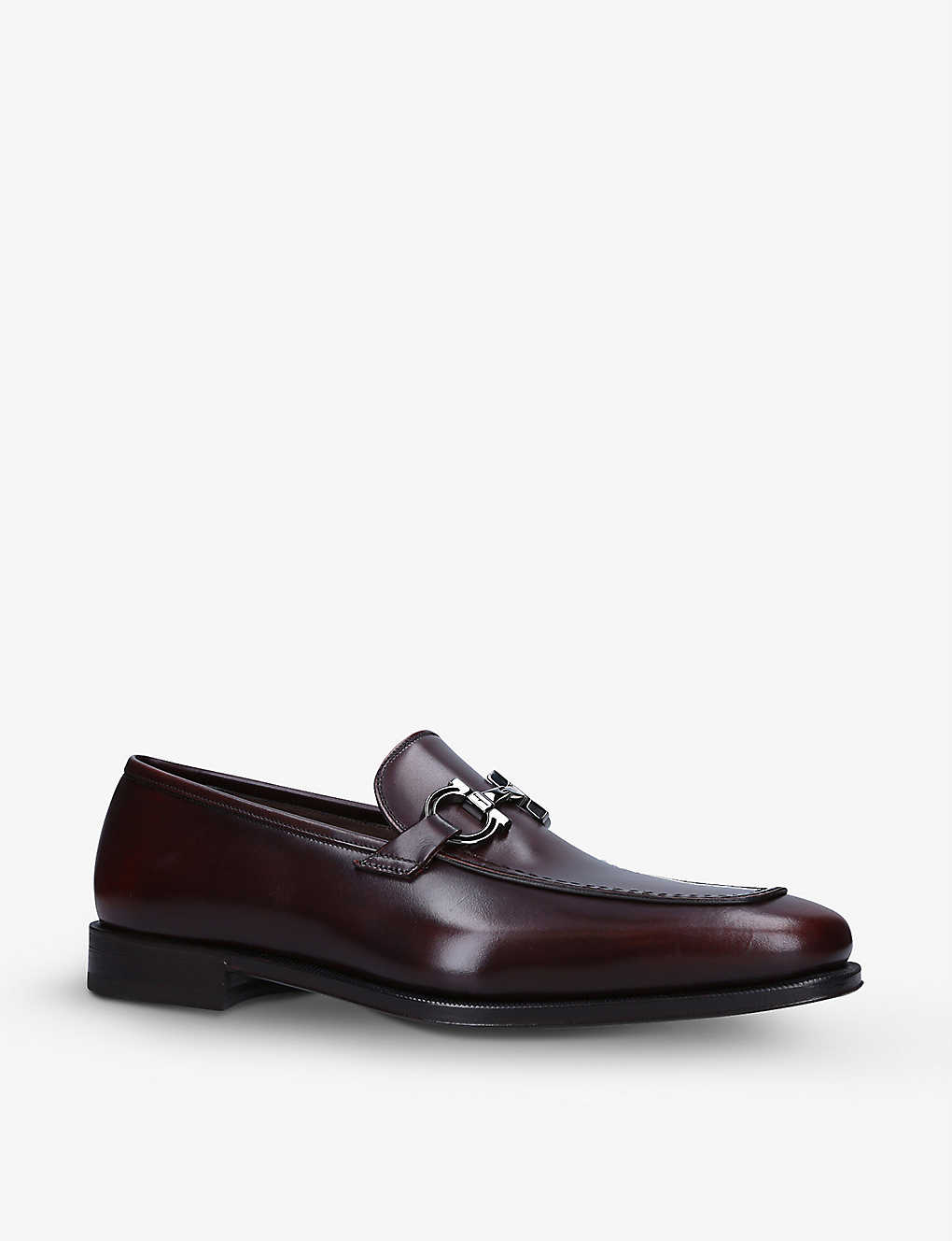 GIÀY SALVATORE FERRAGAMO Seattle logo-bit leather loafers