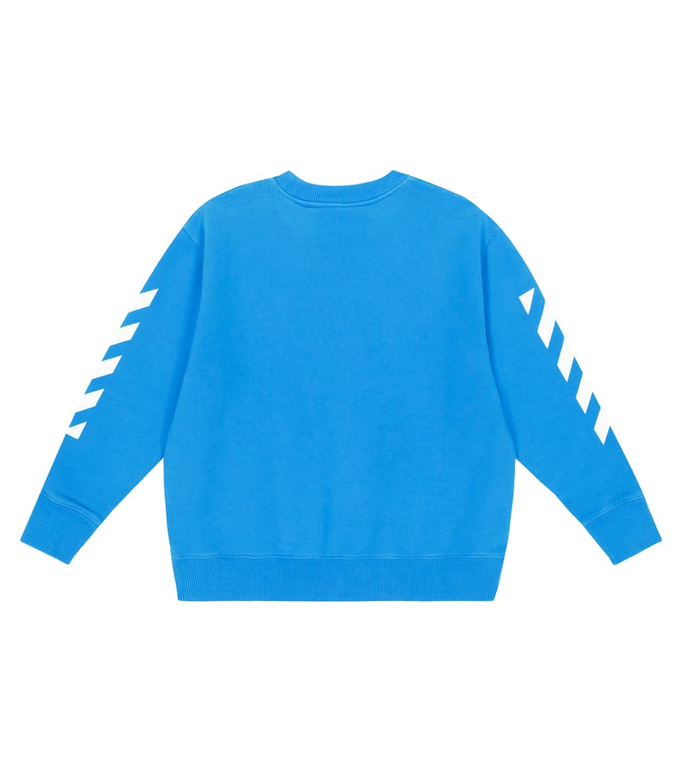ÁO OFF-WHITE KIDS Logo cotton sweater 9 -12 years