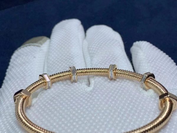 Vòng tay Cartier Ecrou De Cartier vàng hồng 18K