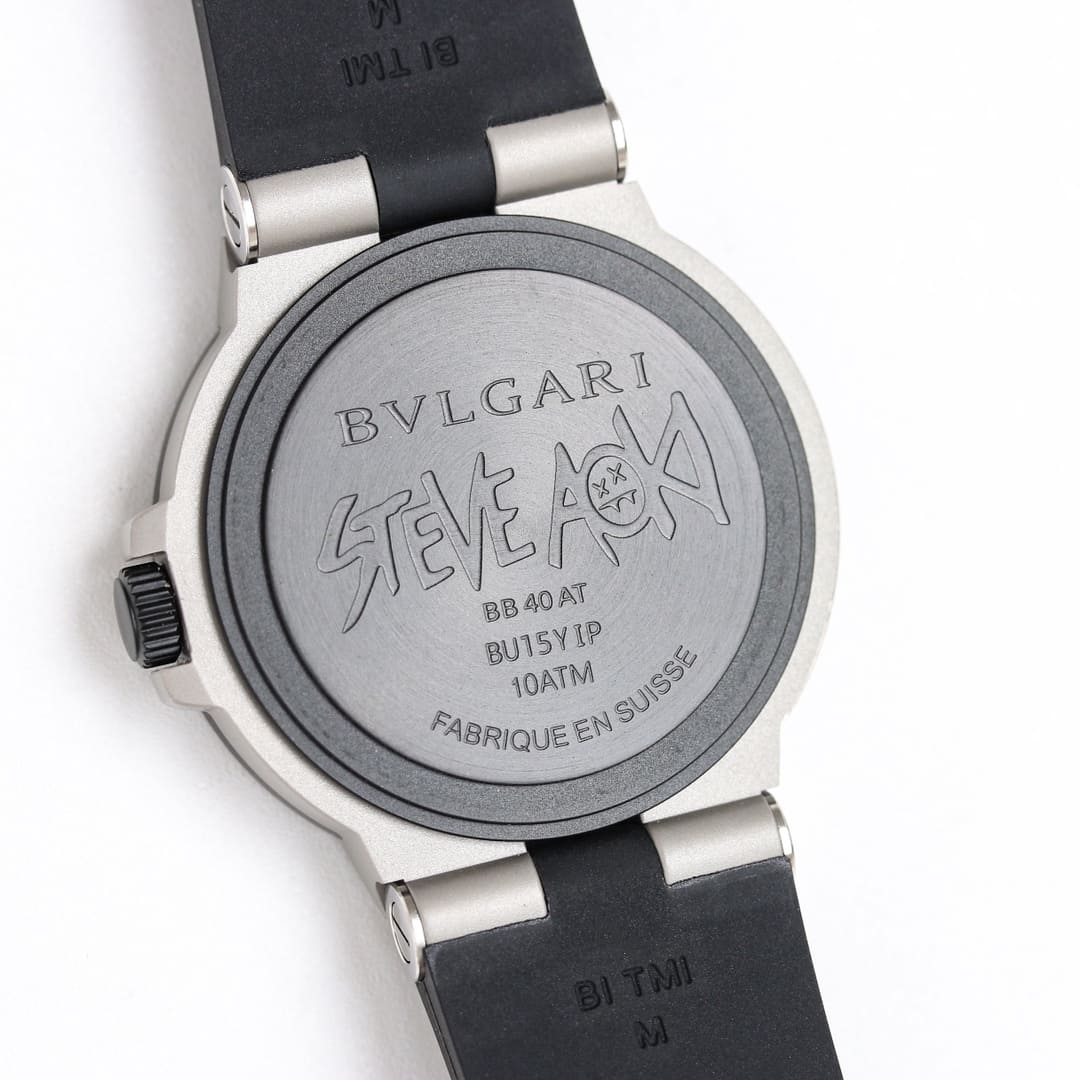 Đồng hồ BVLGARI Aluminium Automatic mặt số màu trắng