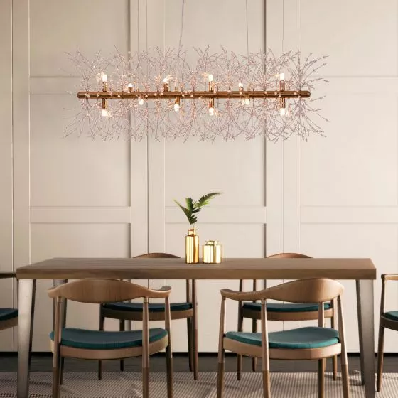 ĐÈN CHÙM LUXURY TOUCH THE SKY CRYSTAL CHANDELIER