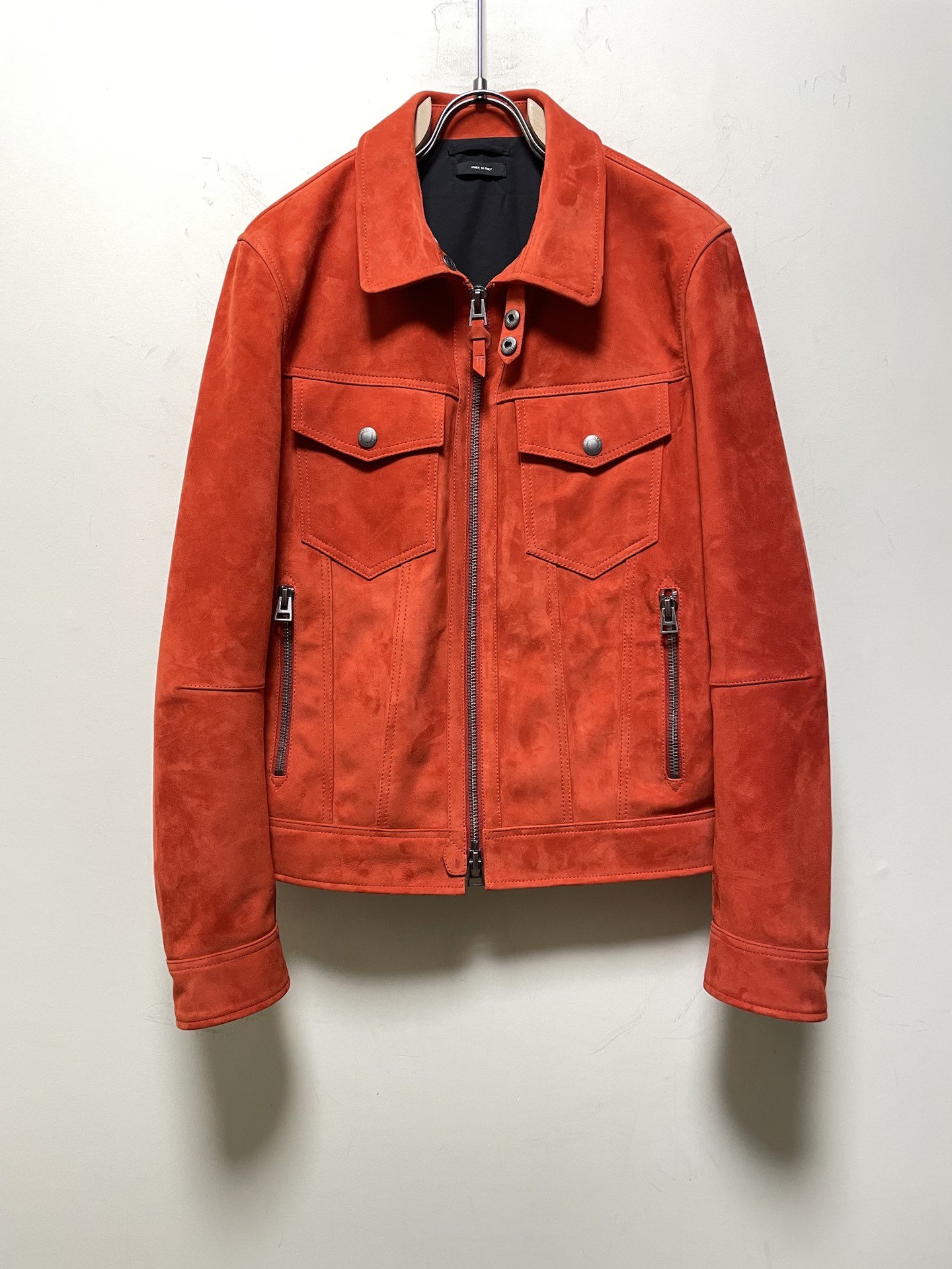 ÁO TOM FORD SUEDE LEATHER JACKET