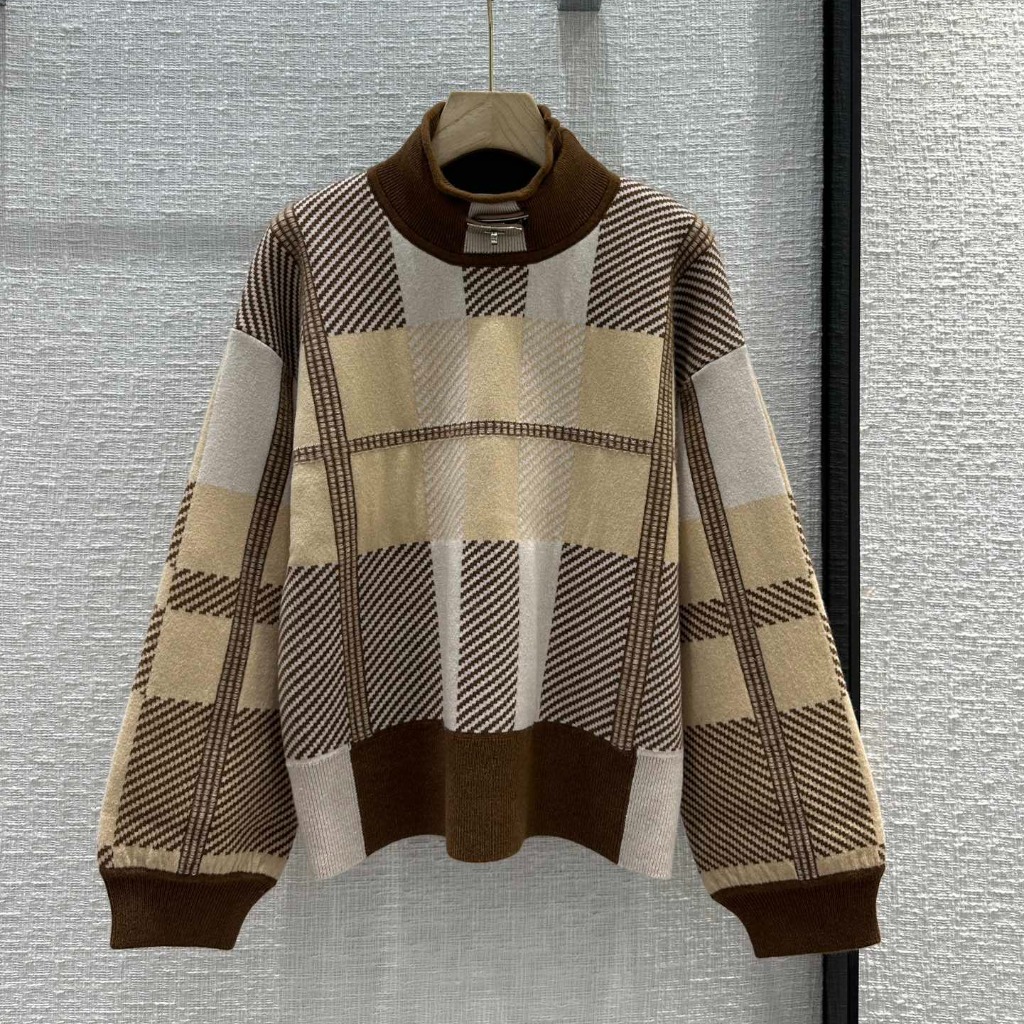 ÁO HERMES KELLY Wool-jersey sweatshirt