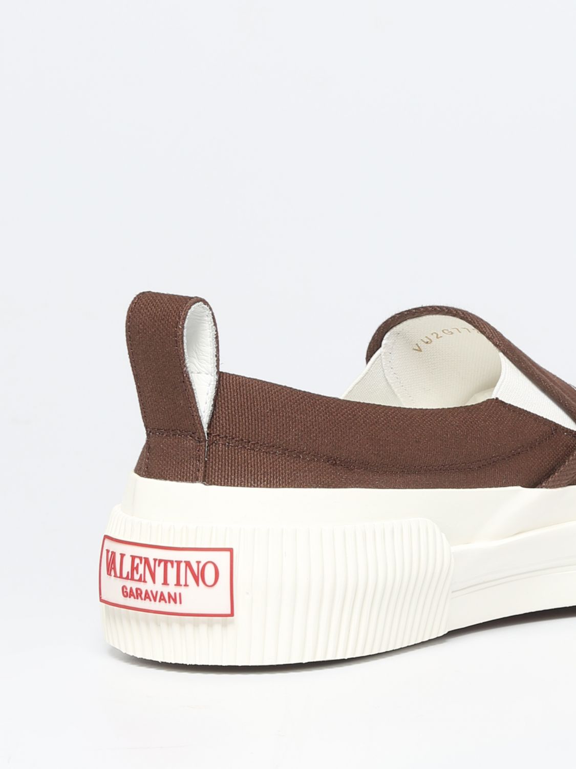 GIÀY VALENTINO GARAVANI VLTN Brown Slip-on