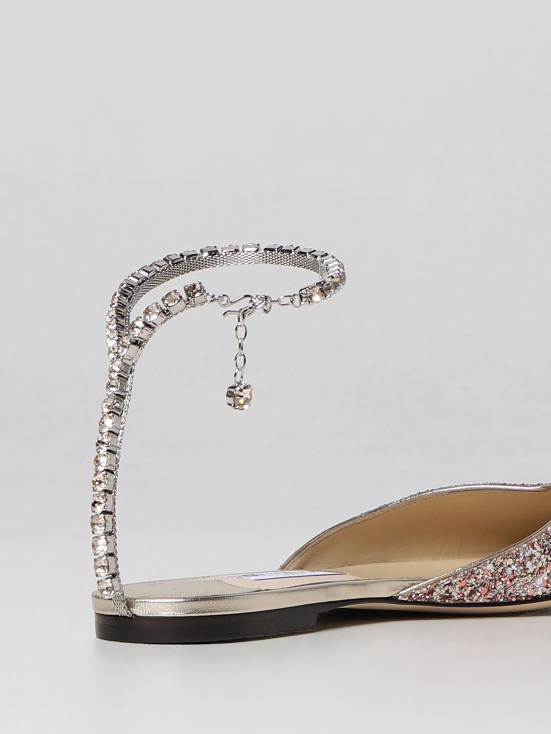 GIÀY JIMMY CHOO Bling Bling ballet flats shoes