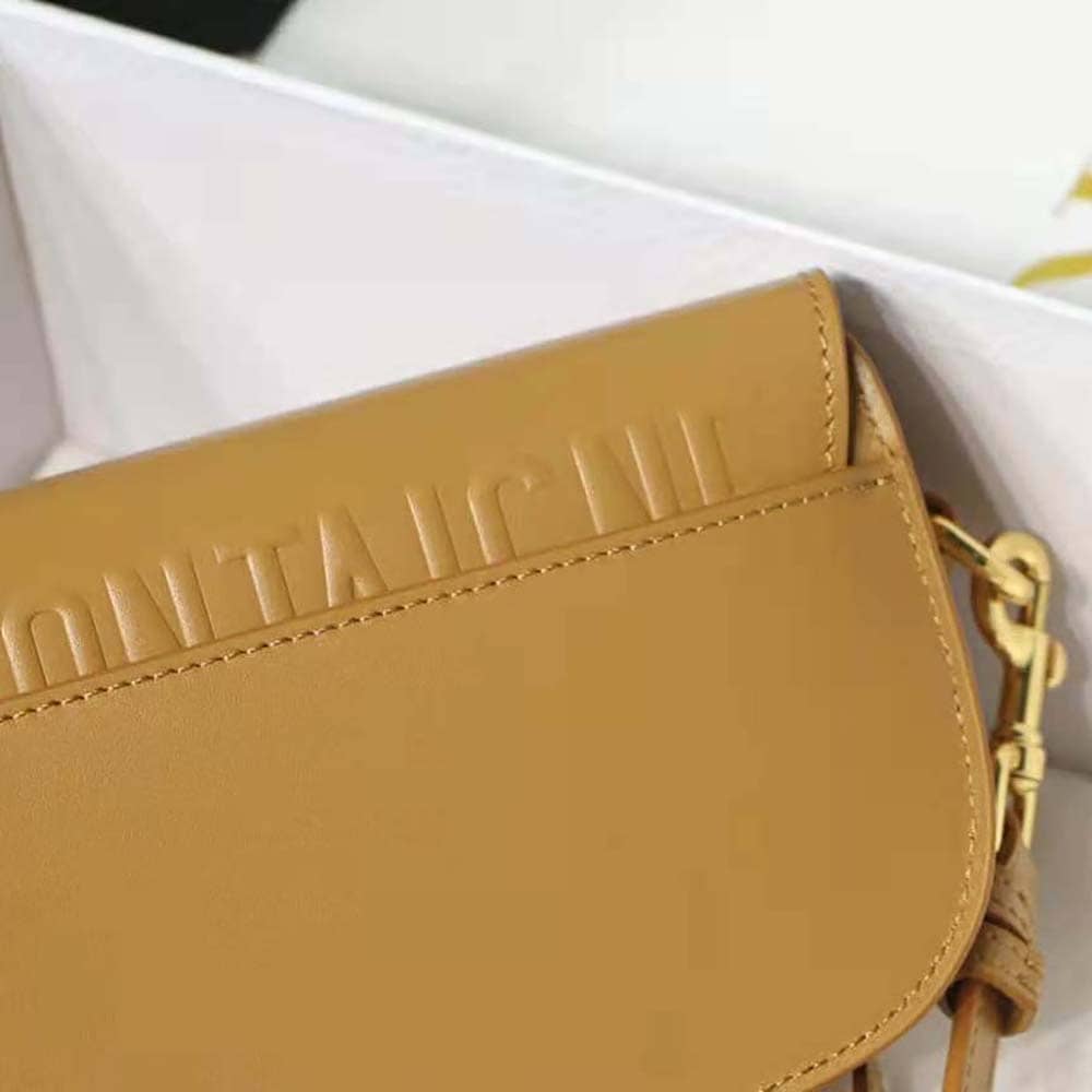 TÚI Dior Women Bobby East-West Bag Box Calfskin-Brown Top Quality