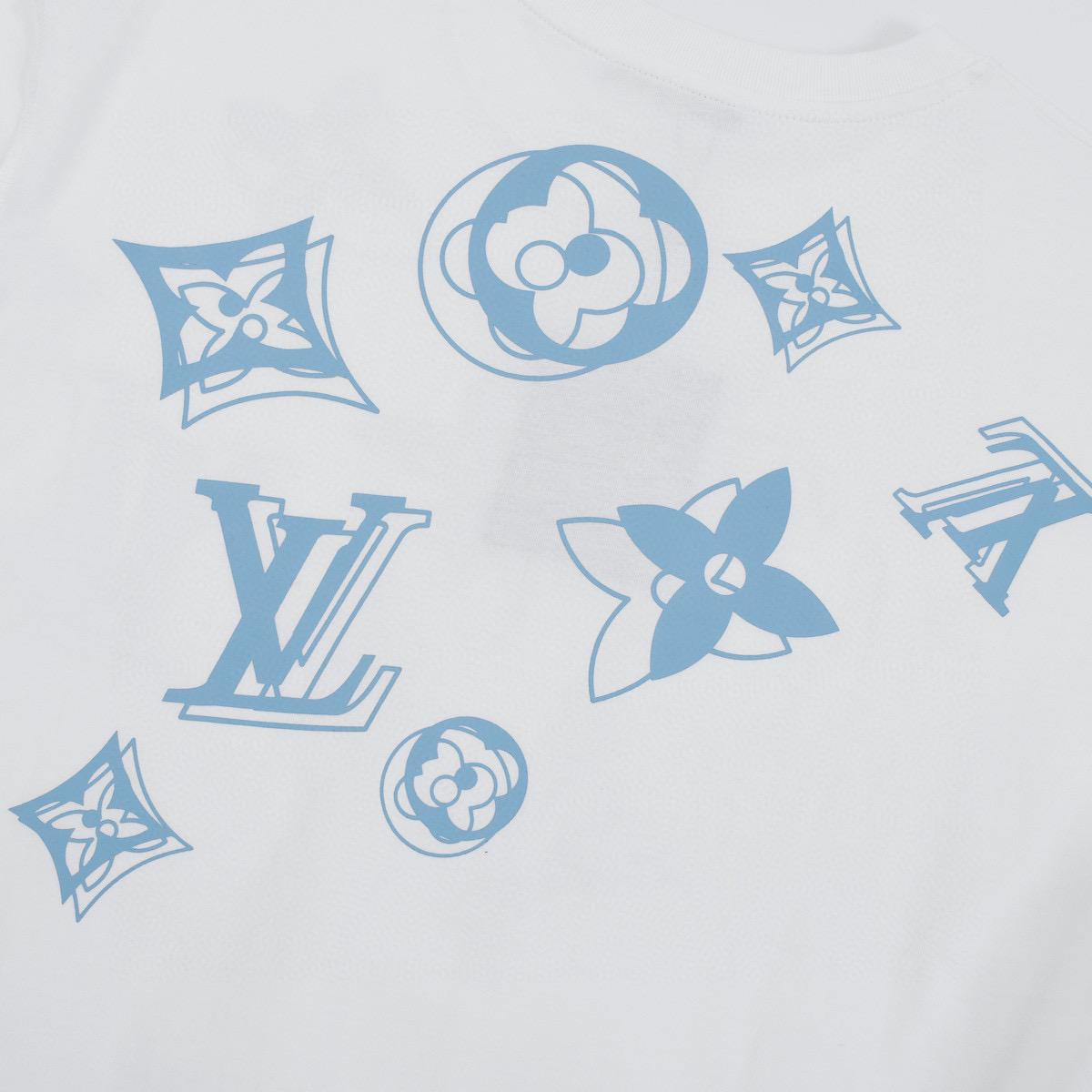 ÁO LOUIS VUITTON print cotton jersey T-shirt