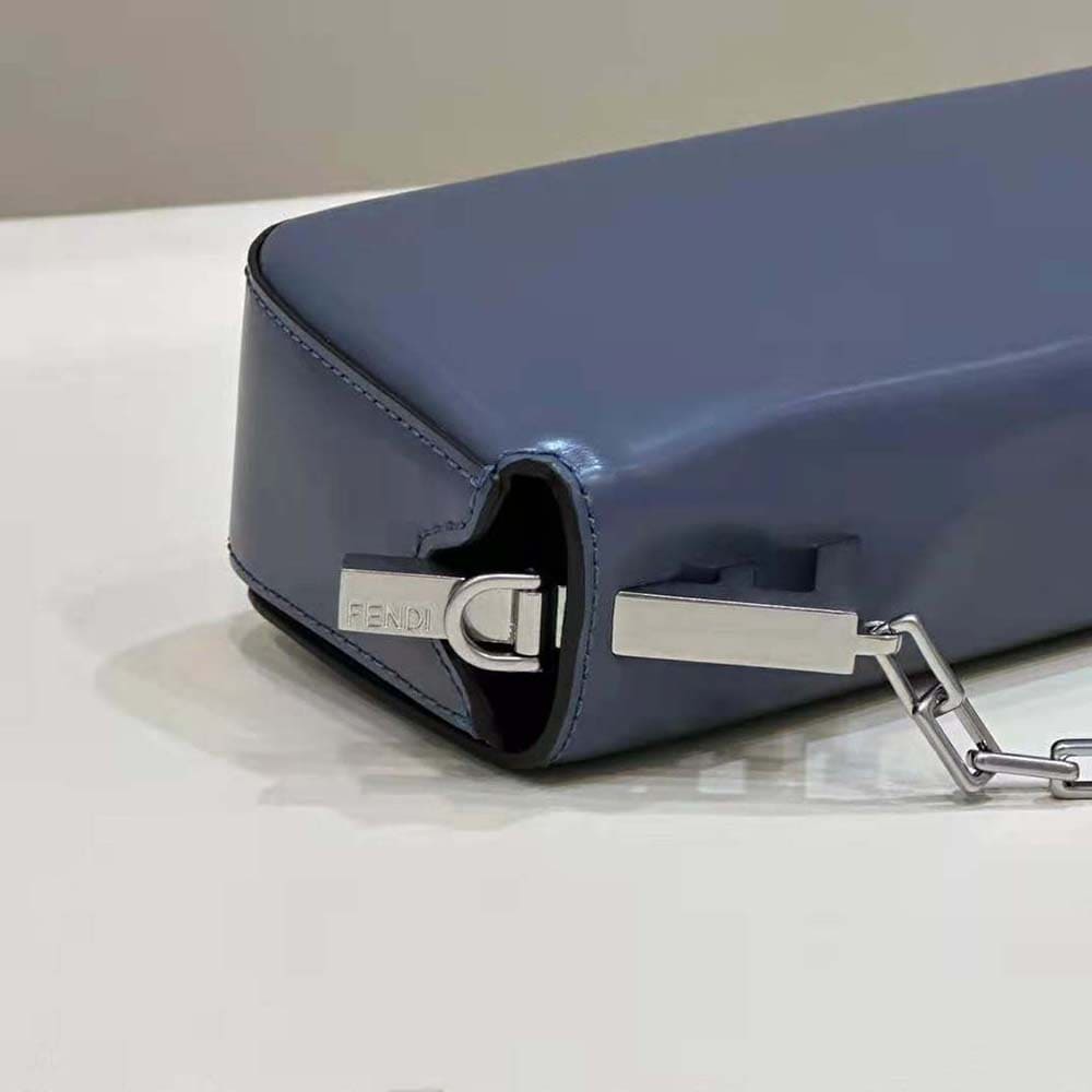 TÚI FENDI Women First Sight Blue Leather Mini Bag