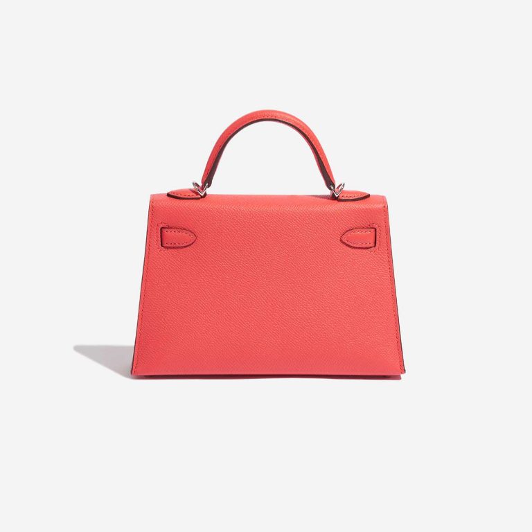 TÚI Hermès Kelly Mini Epsom Verso Rose Jaipur Rouge Gold Buckle khóa vàng