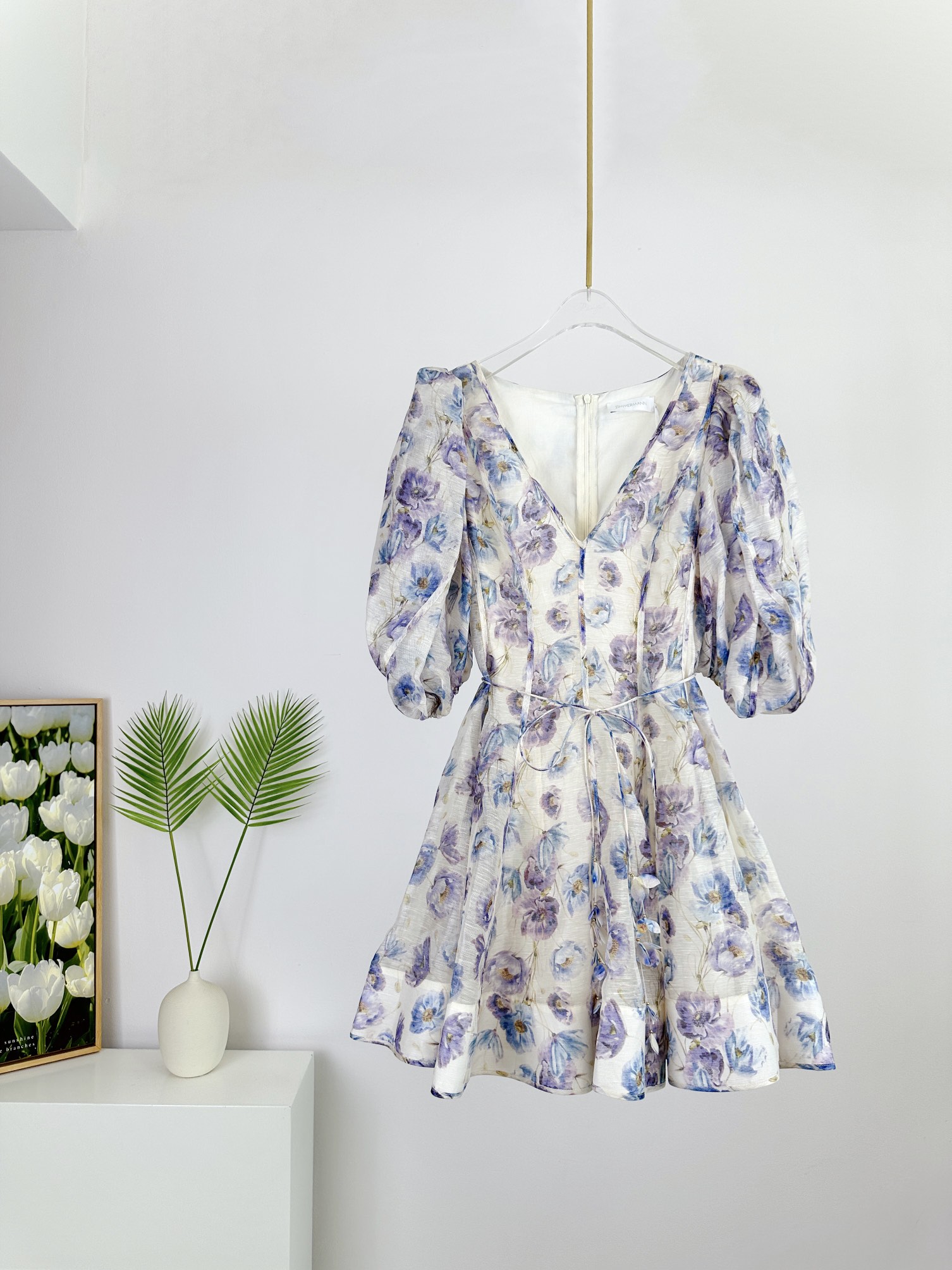 VÁY ZIMMERMANN Squared Australia Vintage Dress