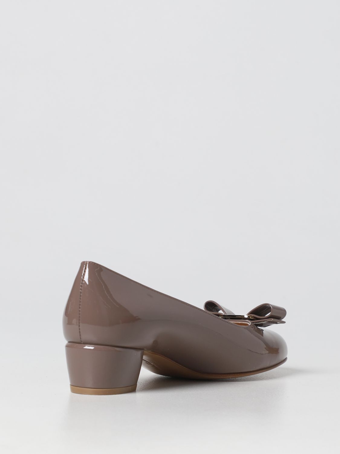 GIÀY SALVATORE FERRAGAMO Grey high heel shoes