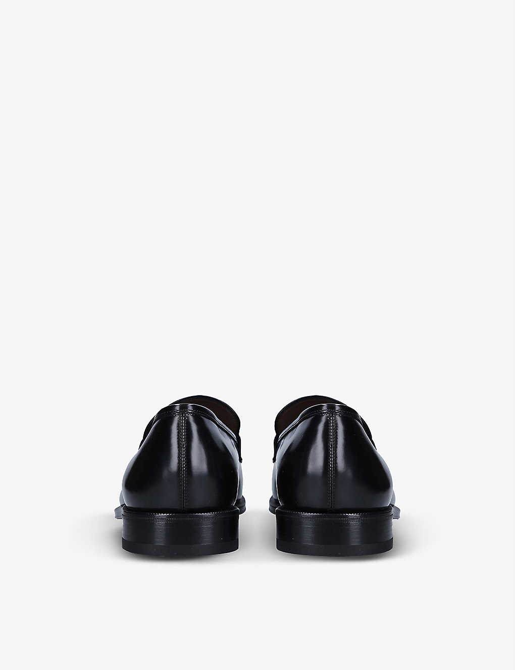 GIÀY SALVATORE FERRAGAMO Rolly logo-bit leather loafers