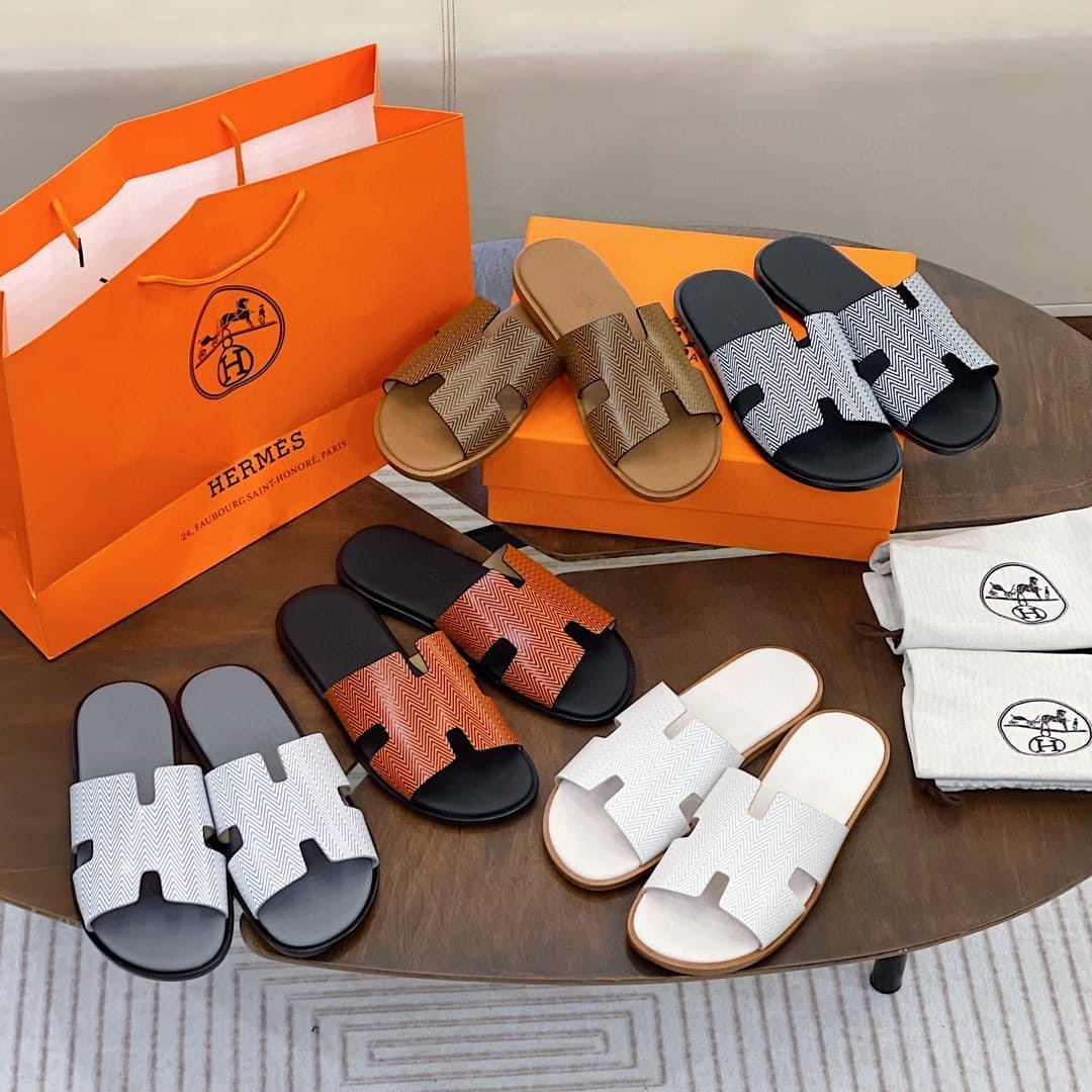 DÉP HERMES IZMIR ORANGE H SANDAL AAA