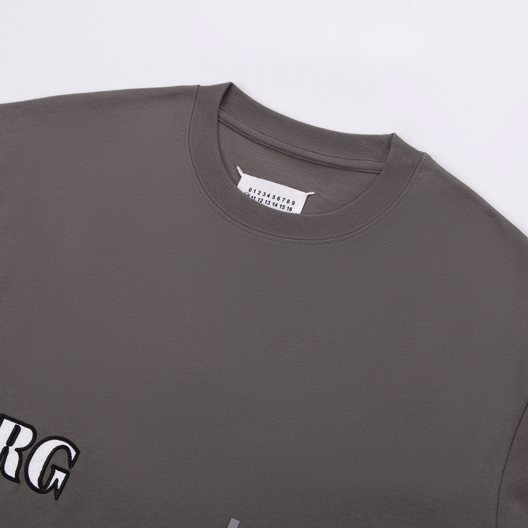 ÁO MAISON MARGIELA print cotton jersey T-shirt