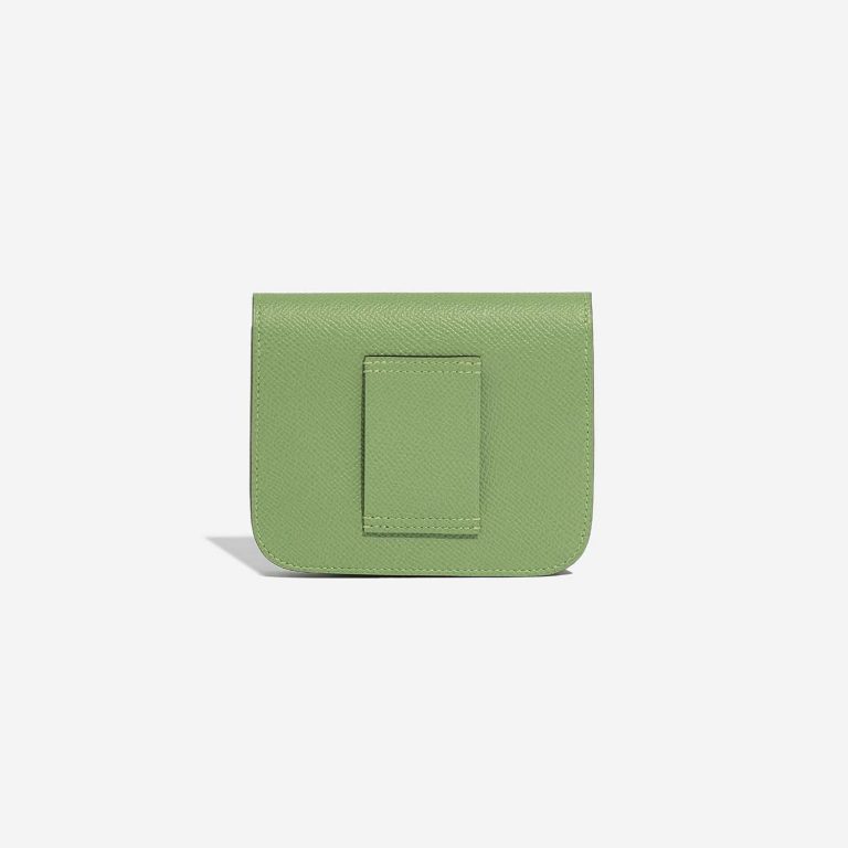 TÚI Hermès Constance Slim Wallet Epsom Vert Criquet