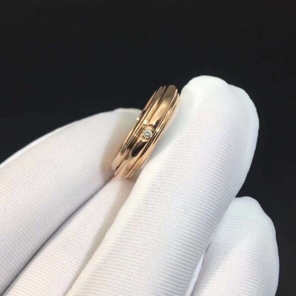 NHẪN PIAGET POSSESSION WEDDING DIAMOND RING ROSE GOLD 18K