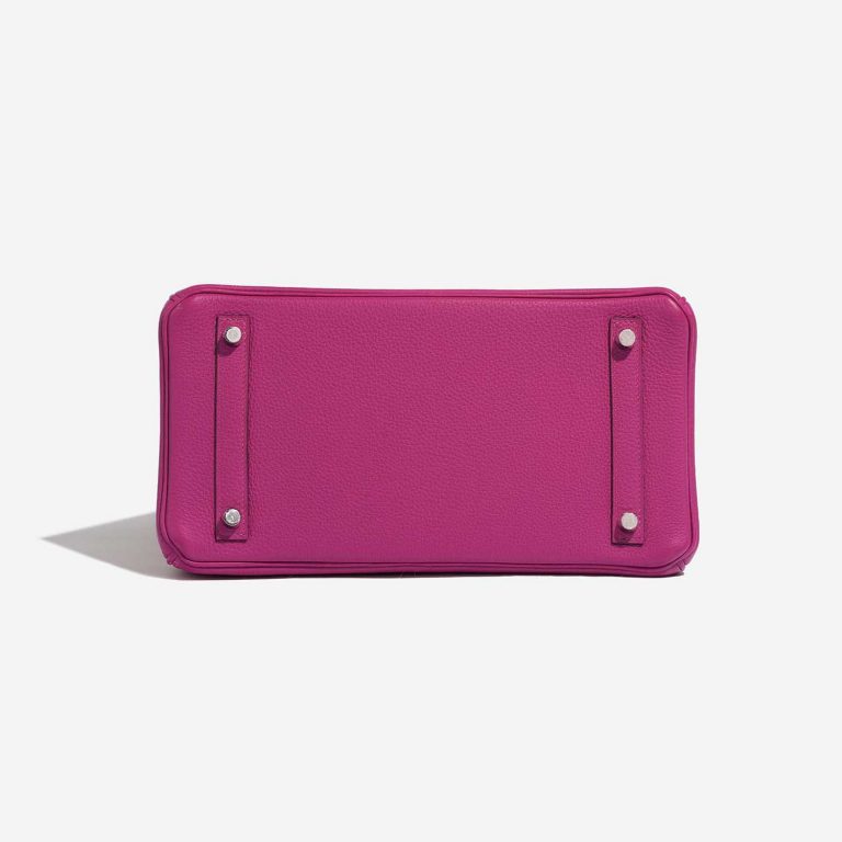 TÚI Hermès Birkin 30 Togo Rose Pourpre Silver Buckle khóa trắng