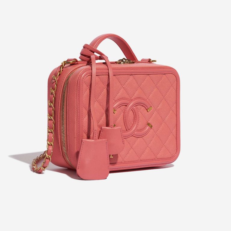 TÚI Chanel Vanity Medium Caviar Pink