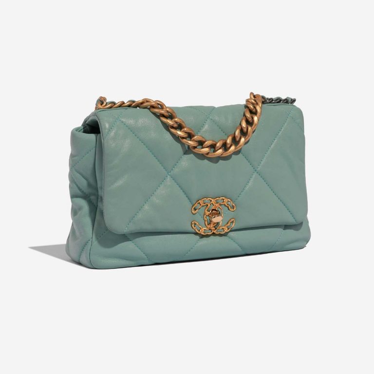 TÚI Chanel 19 Flap Bag Lamb Light Green