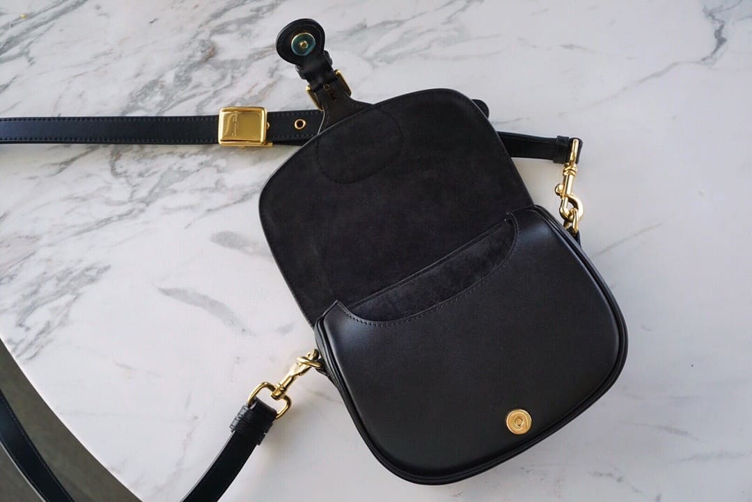 Túi Dior Bobby Women Dior Bag Black Calfskin 18cm