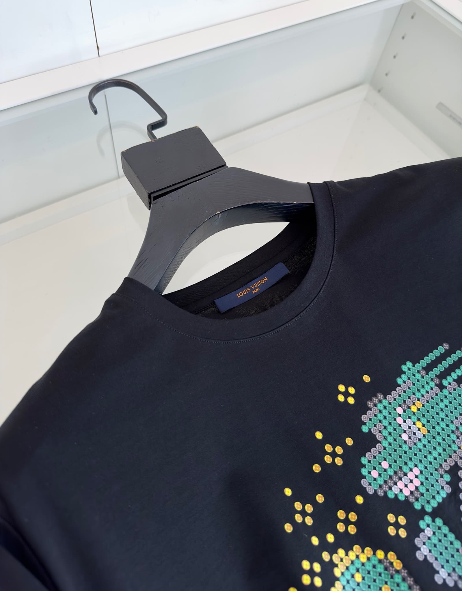 ÁO LOUIS VUITTON DRAGON T SHIRT BLACK