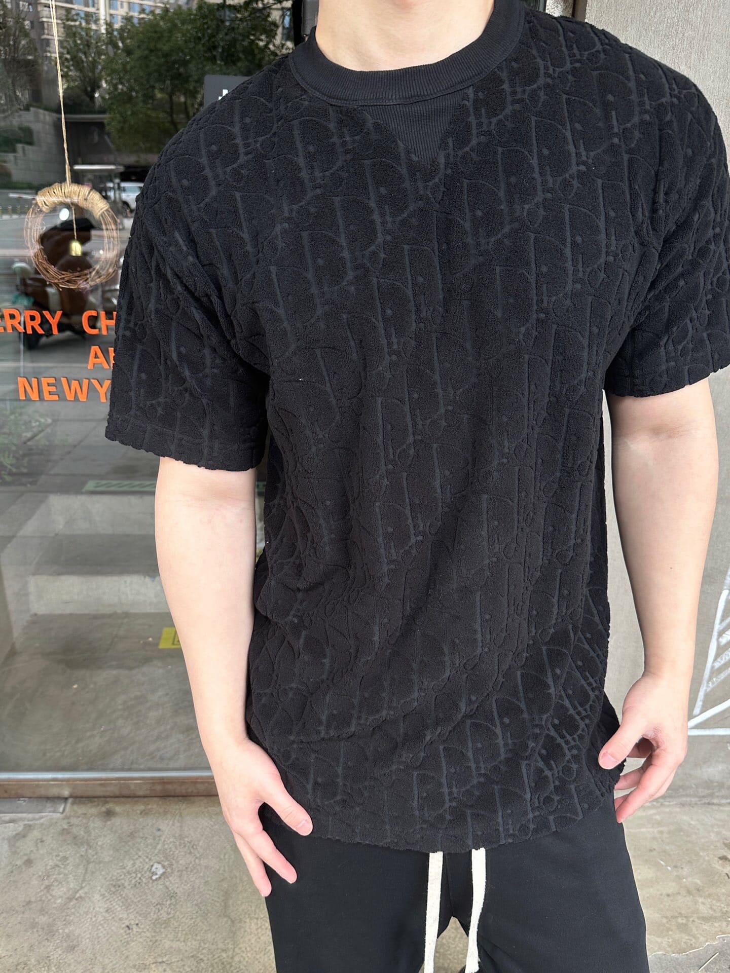 ÁO DIOR T SHIRT MÀU ĐEN UNISEX