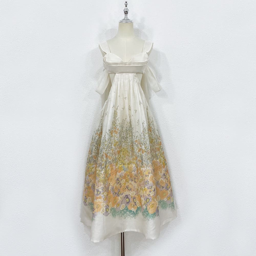VÁY ZIMMERMANN Flower Vintage Dress High Classy