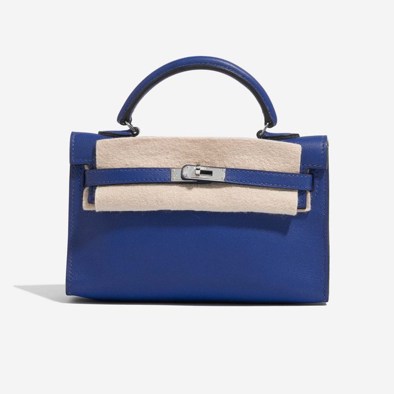 TÚI Hermès Kelly Micro Swift Blue Electrique
