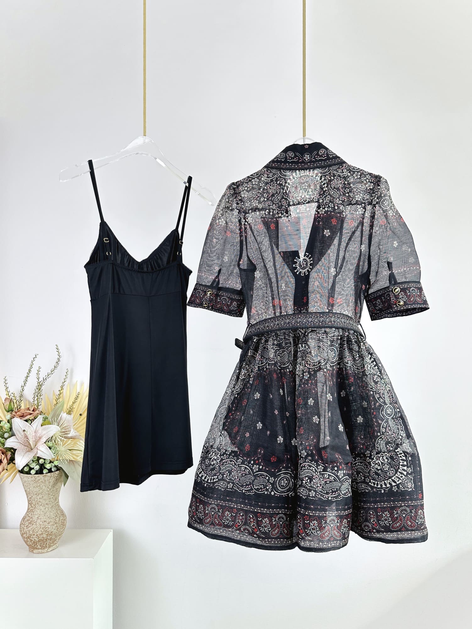 VÁY ZIMMERMANN Flower Vintage Dress High Classy