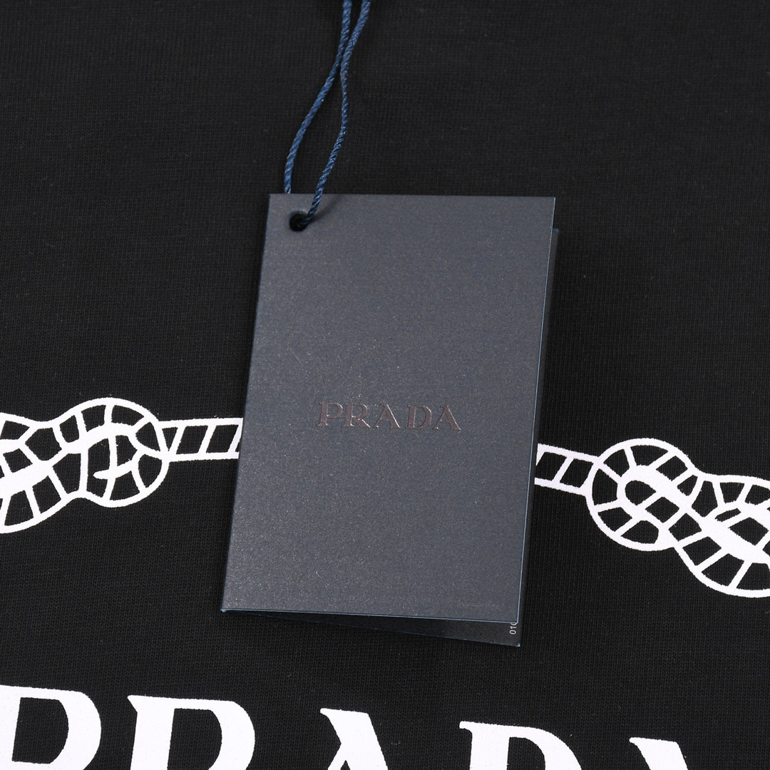 ÁO PRADA T SHIRT BLACK