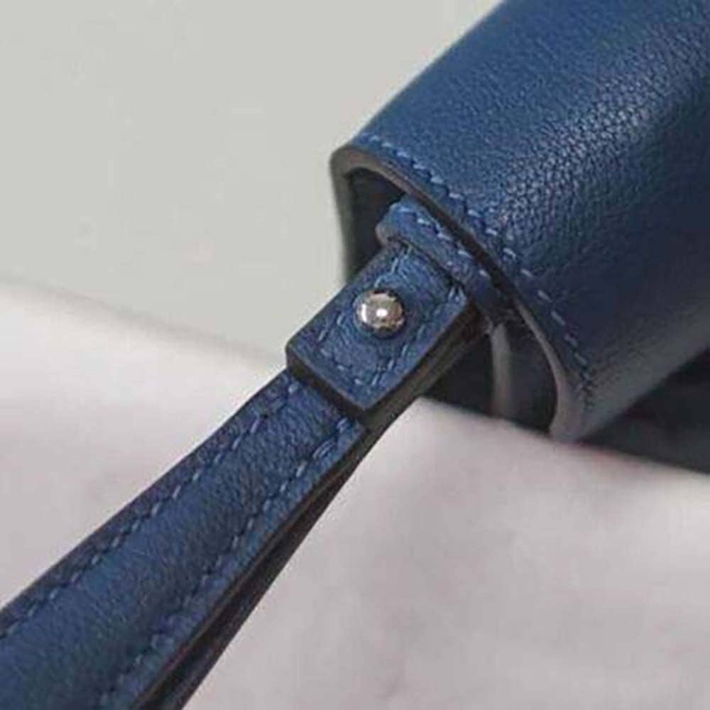 TÚI Hermes Men Kelly Depeches 25 Pouch-Navy