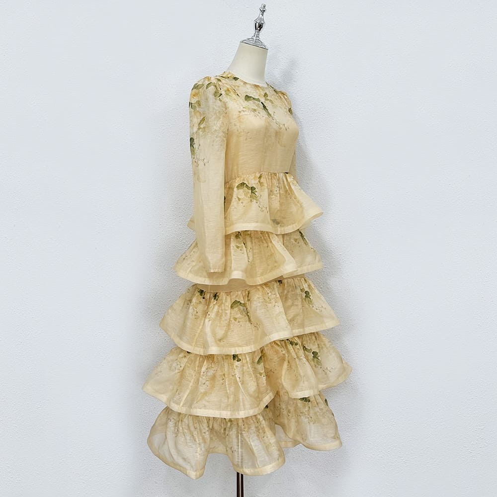 VÁY ZIMMERMANN Flower Vintage Dress High Classy