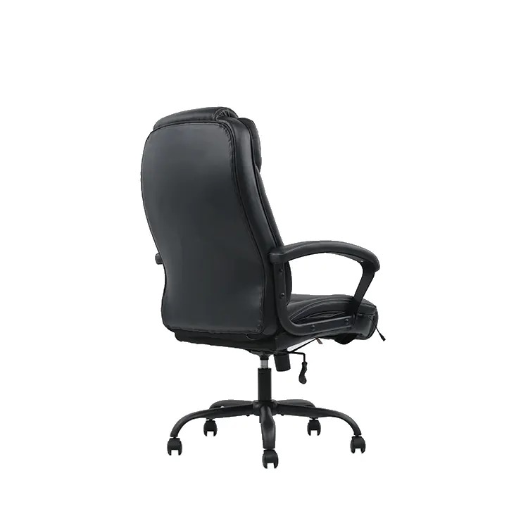 GHẾ VĂN PHÒNG LƯNG CAO DA ĐEN EQ5022