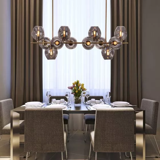 ĐÈN CHÙM LUXURY THE NIGHT LIGHT 12 HEAD CHANDELIER