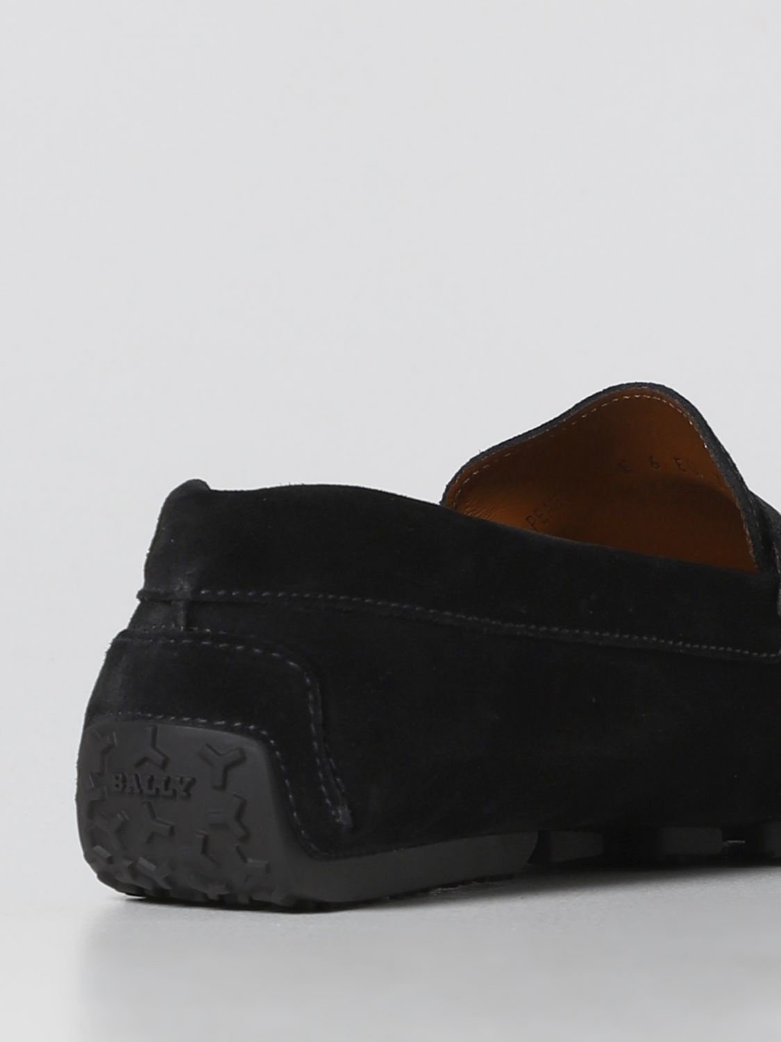 GIÀY BALLY loafer black suede