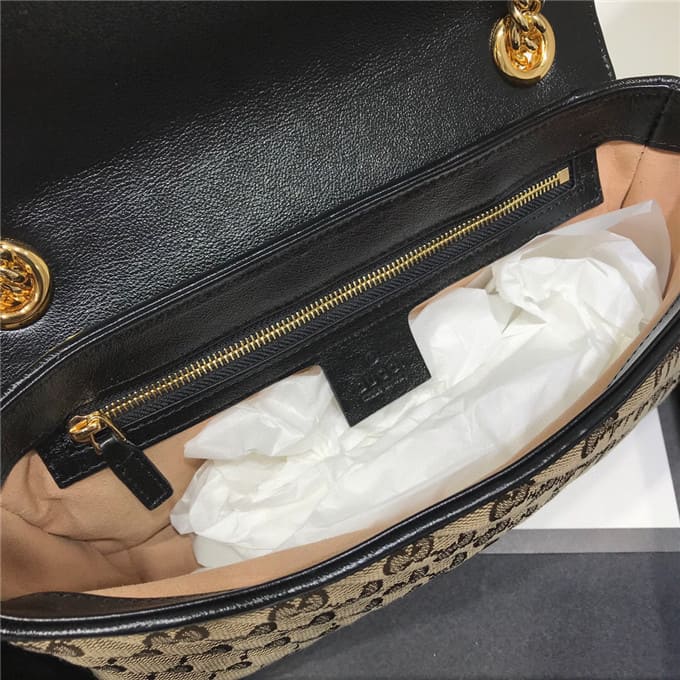 TÚI Gucci GG marmont small shoulder bag black Top Quality