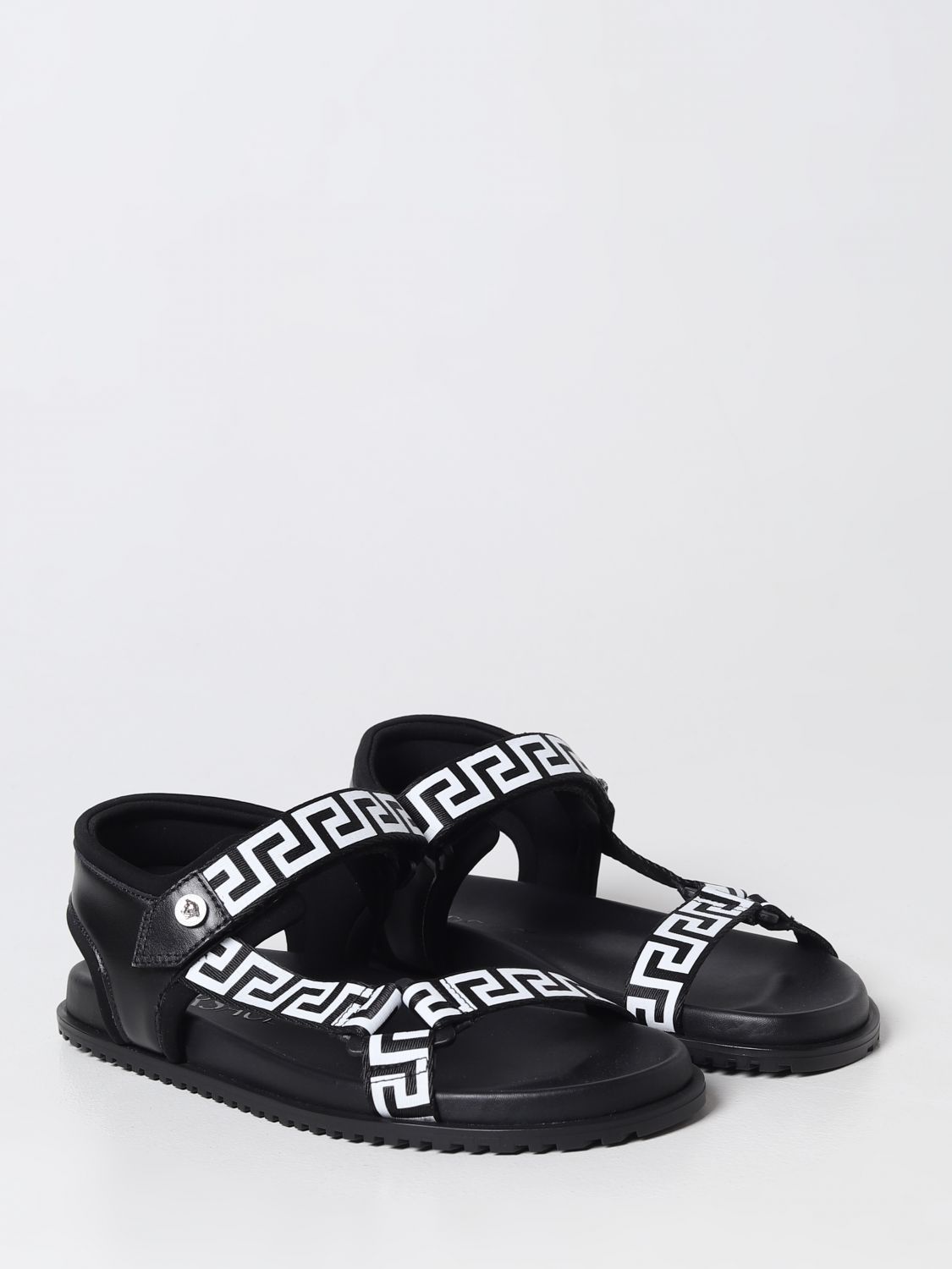 DÉP VERSACE Black sandals