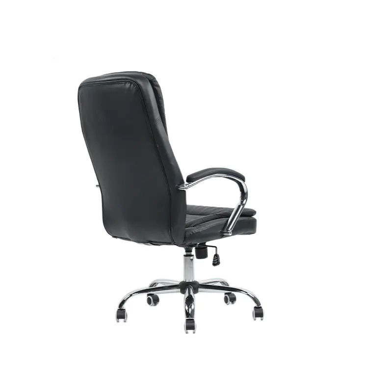 GHẾ VĂN PHÒNG LƯNG CAO DA ĐEN EQ5015H
