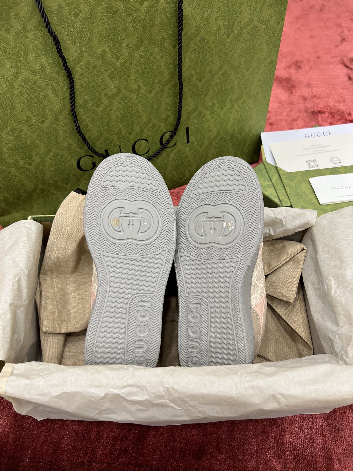 GIÀY GUCCI GG SNEAKER SHOES AAA