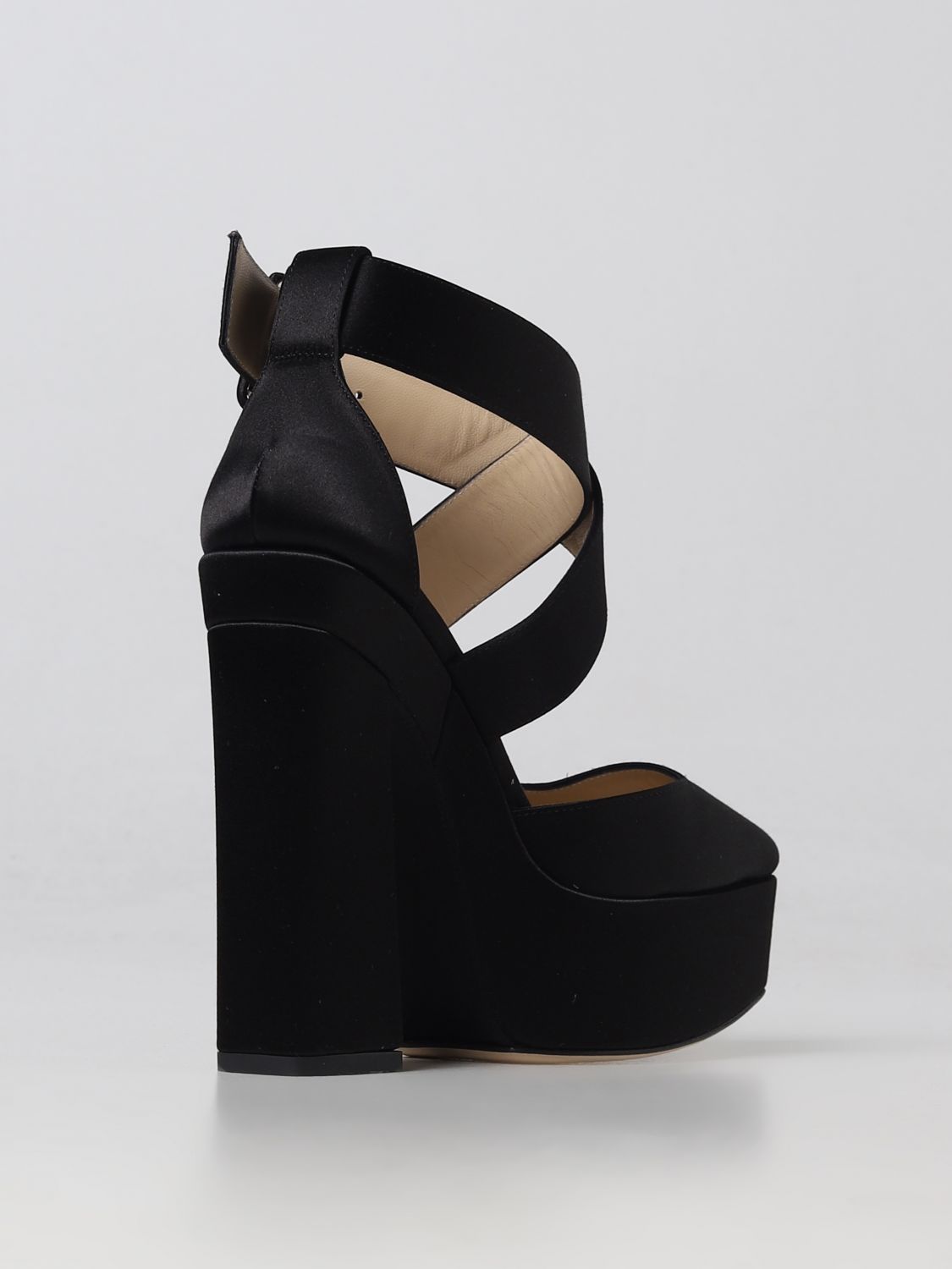 GIÀY JIMMY CHOO Black heeled high shoes