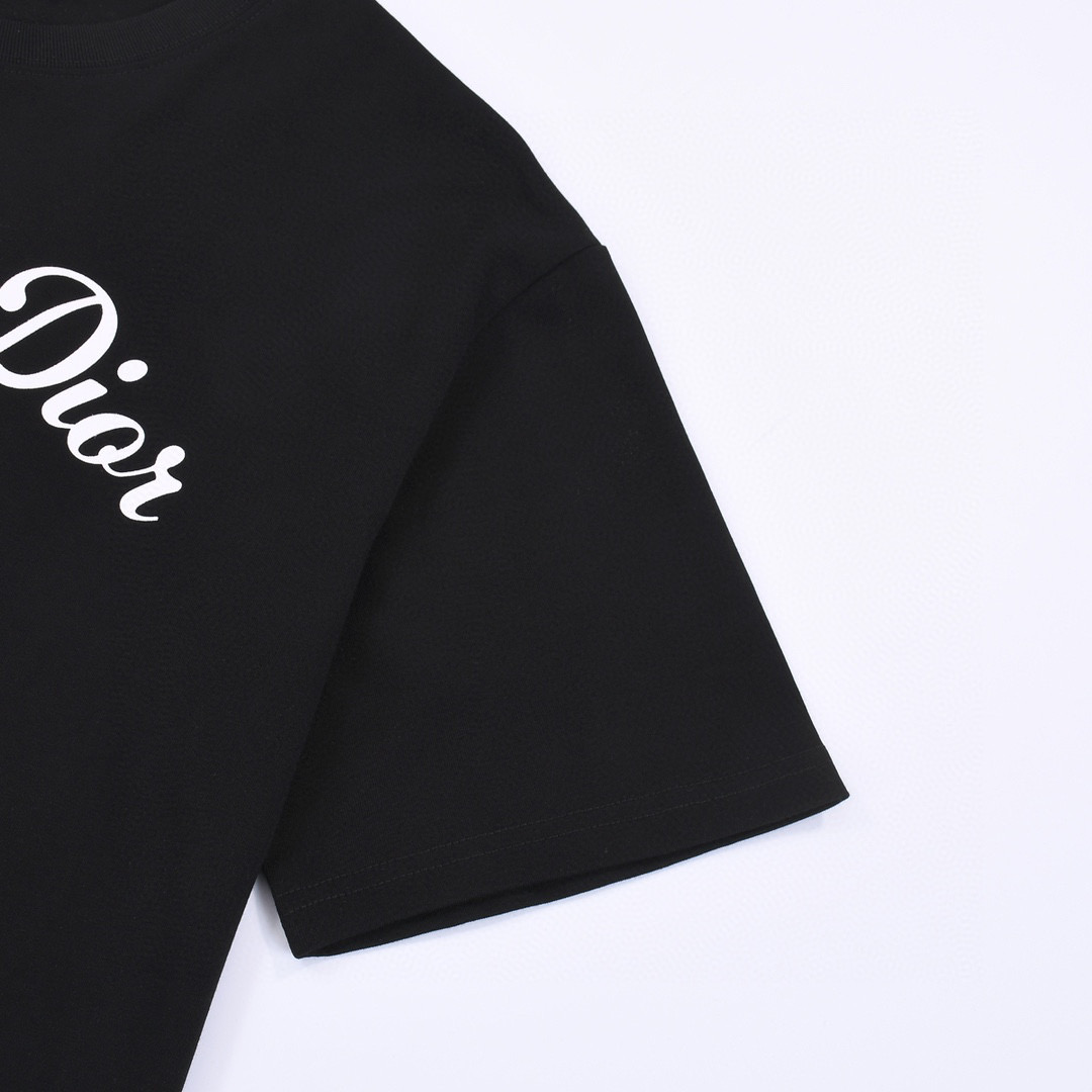 ÁO CHRISTIAN DIOR print cotton jersey T-shirt