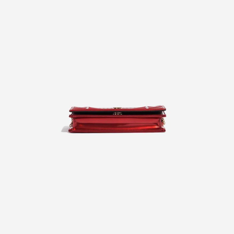 TÚI DIOR Diorama WOC Patent Leather Red