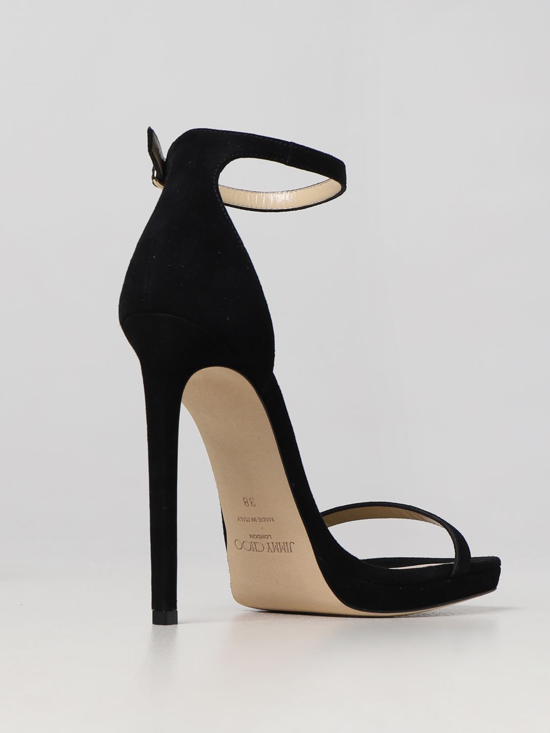 GIÀY JIMMY CHOO Black heeled high shoes