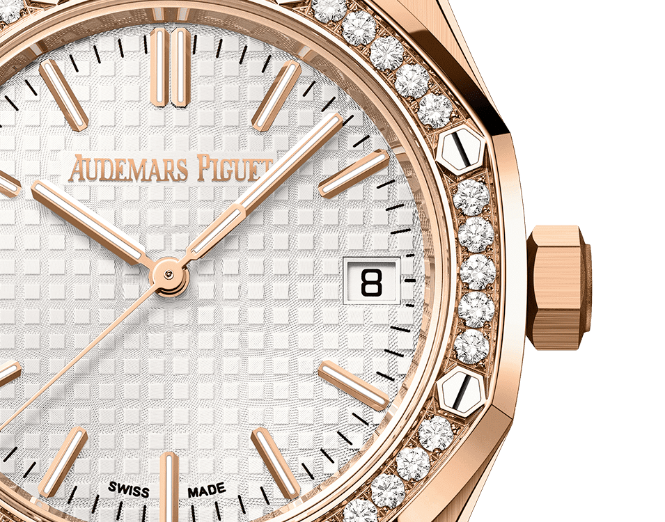 Đồng hồ Ademars Piguet Royal Oak Selfwinding mặt số màu trắng