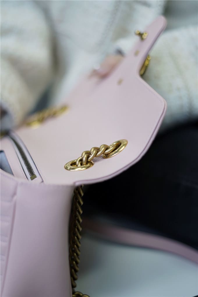 TÚI Gucci Marmont small matelasse shoulder bag pink Top Quality