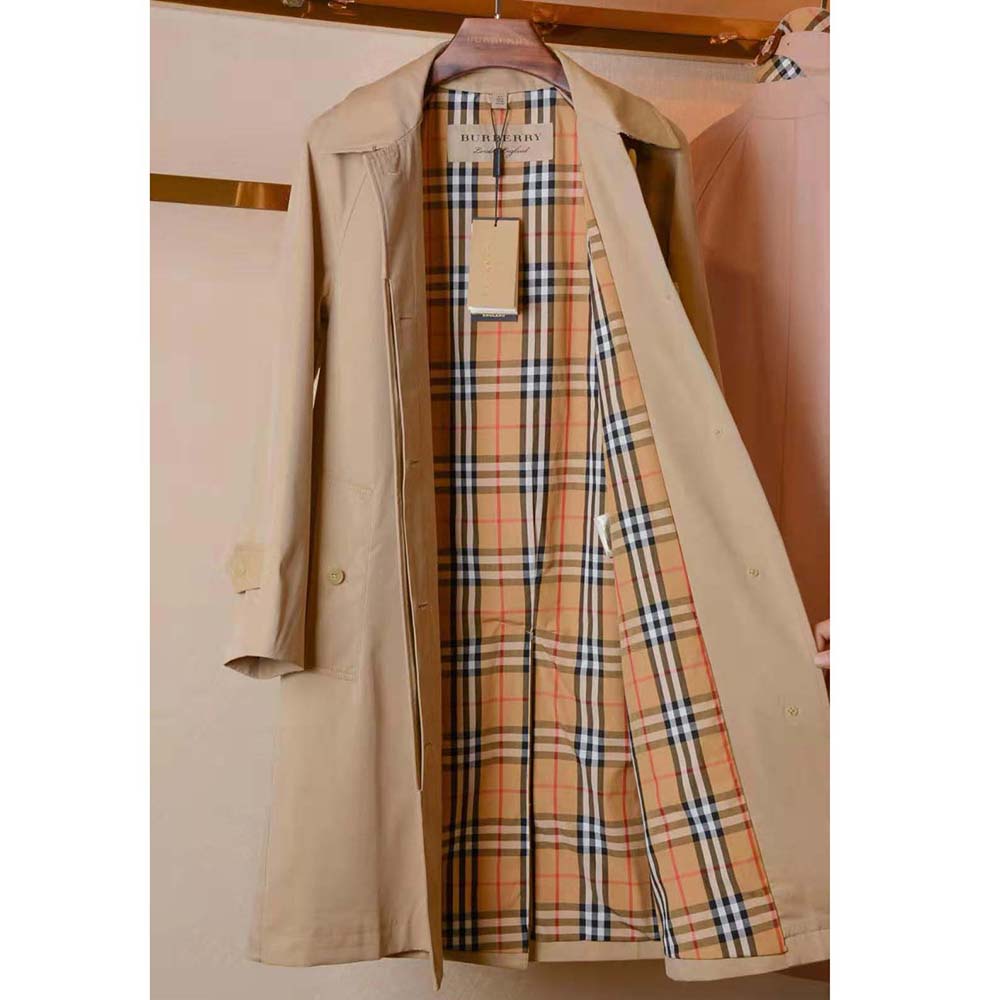 ÁO KHOÁC BURBERRY TRENCH COAT Unisex vintage-checked reversible coat