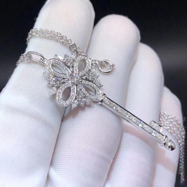 Vòng cổ Tiffany & Co Tiffany Victoria Platinum Bạch Kim