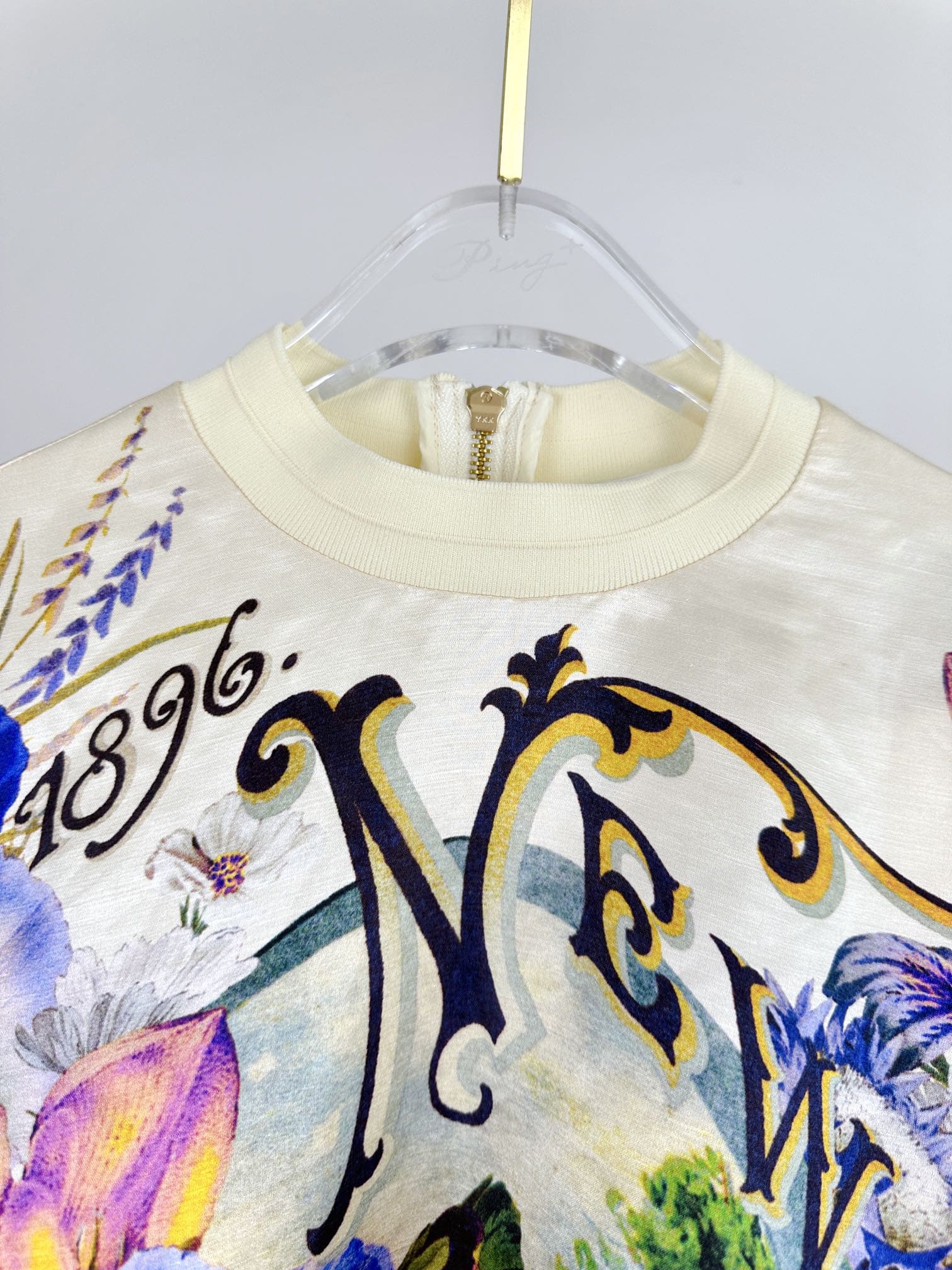 ÁO ZIMMERMANN Vintage Flower Tamarama Dress High Classy